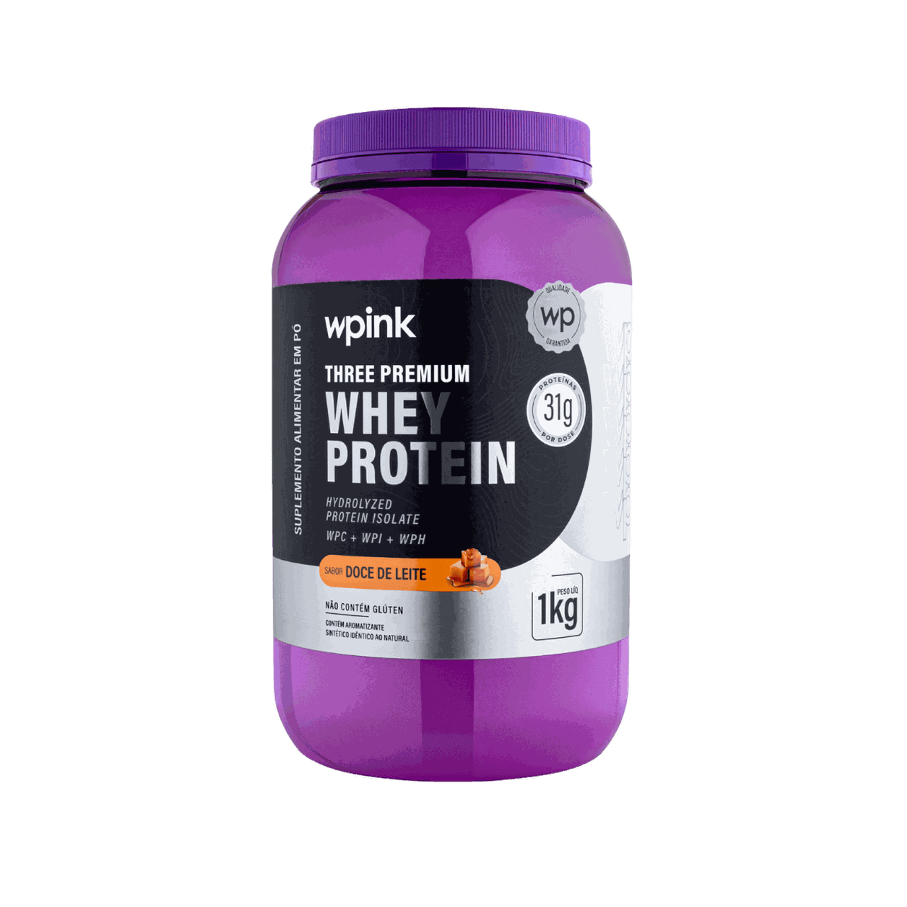 Three Premium Whey Protein Doce de leite 3W (1kg)