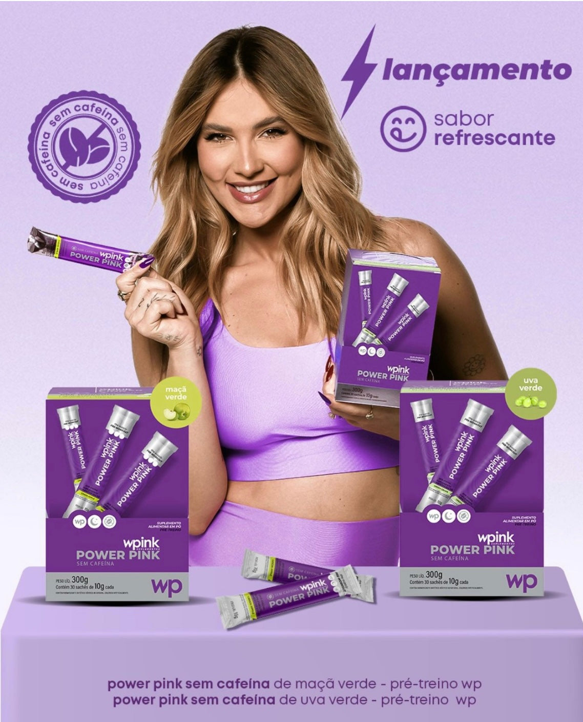 Pre Treino Wpink Sem Cafeina