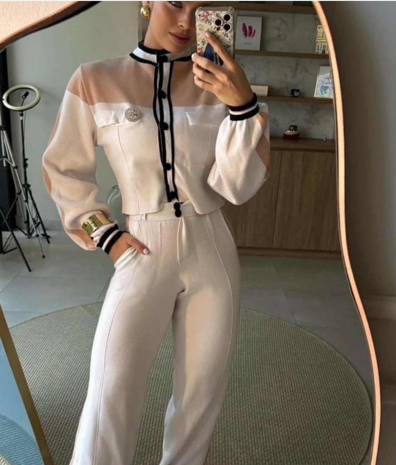 Conjunto Trico Artesanal