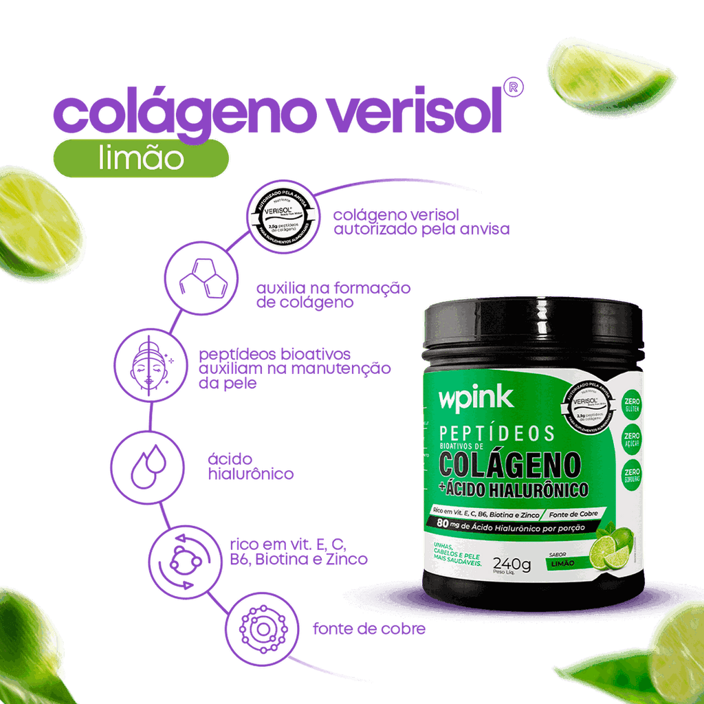 Colágeno de limão 240g